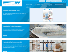 Tablet Screenshot of iff-gmbh.com